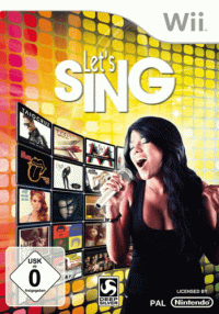 Let's Sing PAL Wii PAL box art